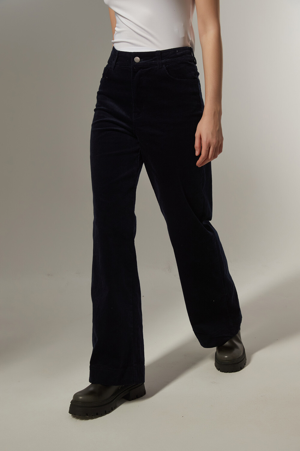 Pantalon Cilana Azul Oscuro