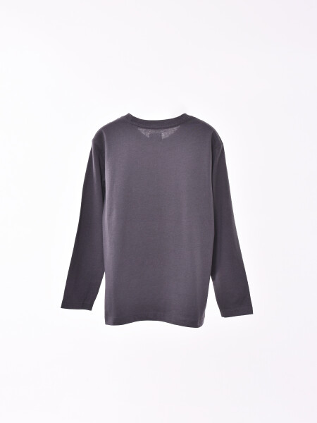 REMERA MARCOS GRIS OSCURO