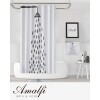 Alfombra De Baño Amalfi Antideslizante Estampada 40x60cm Azul