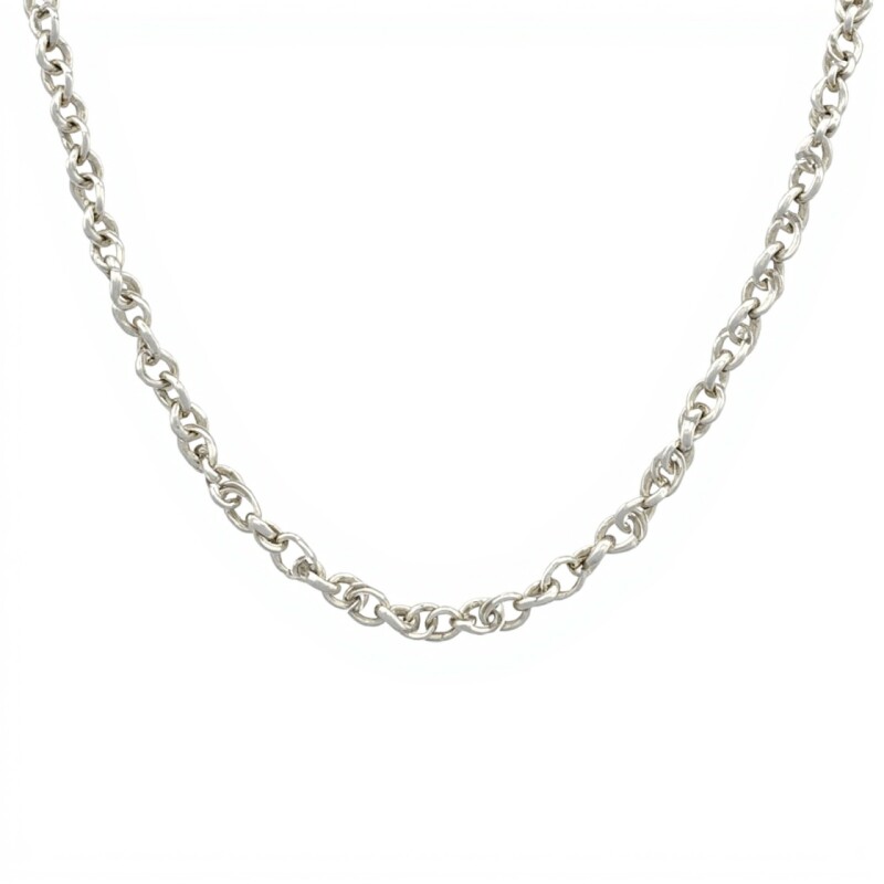 Cadena Rolo doble- Plata 925 - Sin Piedra - CD3265 sinpiedra