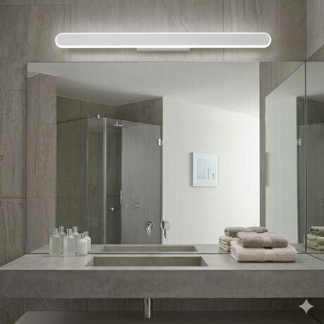 Luminaria Barra de led lineal 80cm 17w Luz Neutra