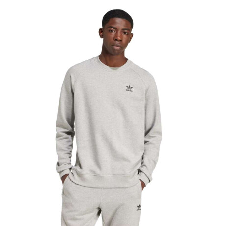 Buzo Adidas Ess Crew Gris