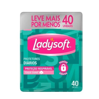 Protectores Diarios Ladysoft Respirable 40 Uds. Protectores Diarios Ladysoft Respirable 40 Uds.
