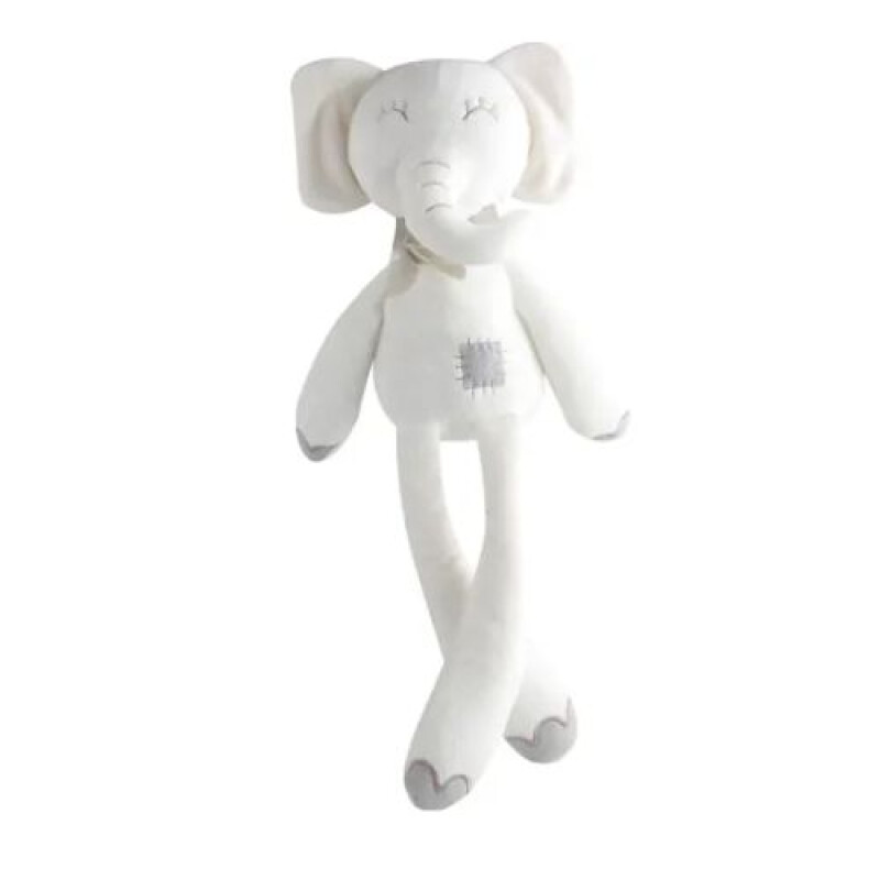 Peluche Elefante Blanco Patas Largas Peluche Elefante Blanco Patas Largas