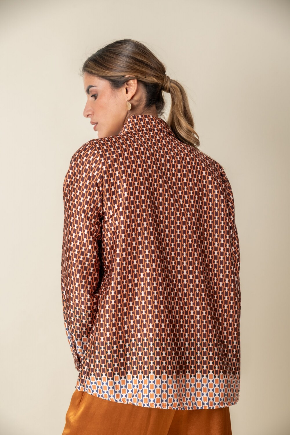 CAMISA TULIPAN Terracota