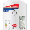 TERMOTANQUE JAMES 40 L ACERO Cilindrico Sin color
