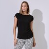 Remera Frunces NEGRO