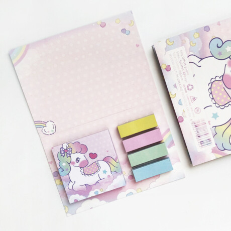 Nota Autoadhesiva Post-It Paleta De Colores Unicornio