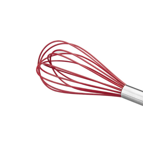 Batidor de Acero Inoxidable y Silicona 30 cm Batidor de Acero Inoxidable y Silicona 30 cm