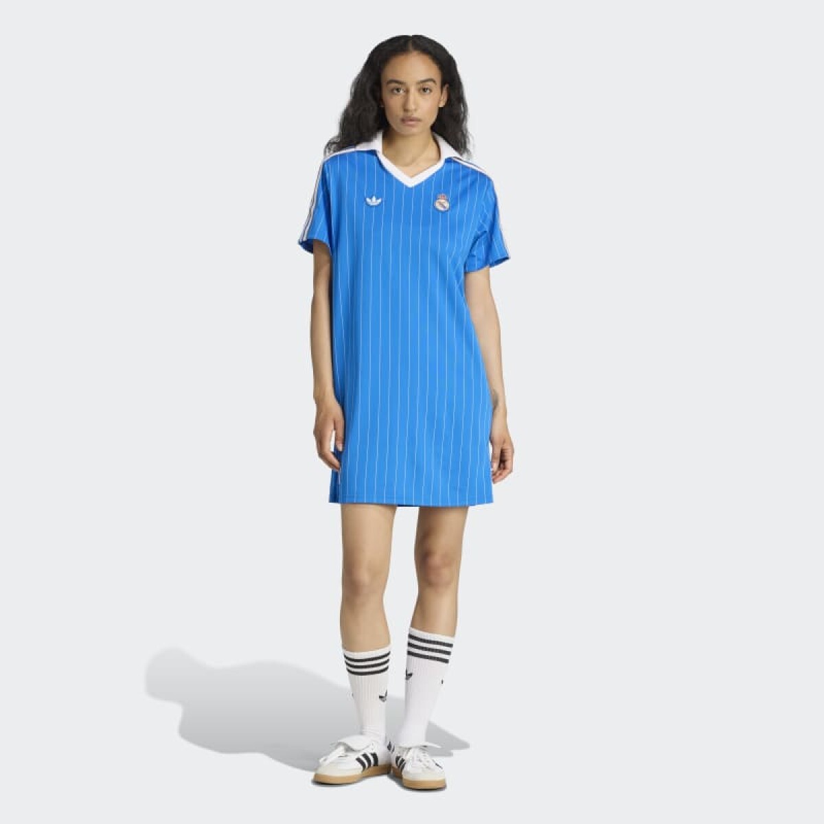 Vestido Adidas Real Madrid Terrace Icons - Azul 