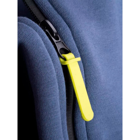 Campera Topper Deportiva Urbana Cuello Alto Para Hombre Azul-Claro