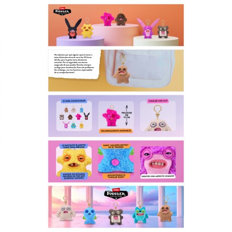 Figura Llavero Fuggler 15705 Baby Fuggs 001