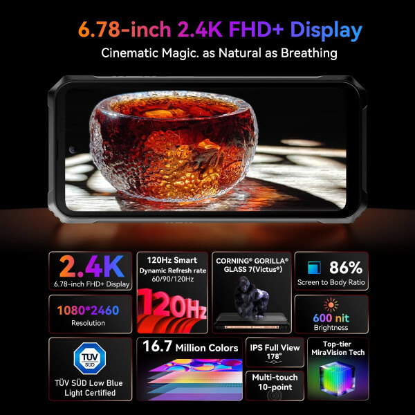 Blackview Bl9000 Pro 12+24 Gb Ram 512 Gb Rom 5g CEL BLACKVIEW BV9000 PRO 5G 12/512 NEGRO