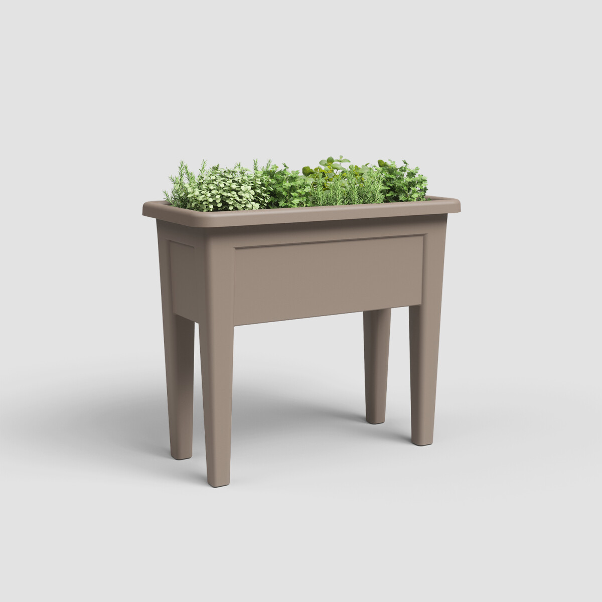HUERTO URBANO 100 CM CON AUTORIEGO - TAUPE 