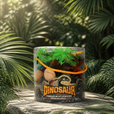 KIT DE TERRARIO DE DINOSAURIO PARA NIÑOS KIT DE TERRARIO DE DINOSAURIO PARA NIÑOS