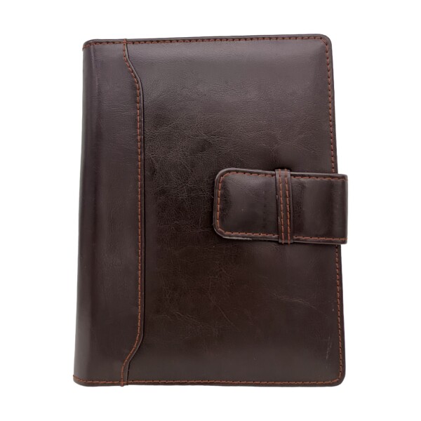 PORTA AGENDA LINCOLNS 04 Marrónuniforme