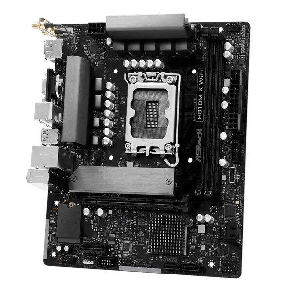 Motherboard H810m-x Wifi Ddr5 Lga1851 PLACA MADRE ASROCK H810M-X WIFI