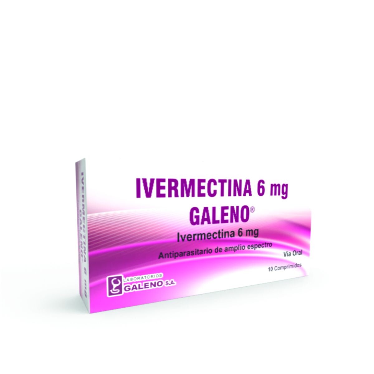 IVERMECTINA 6 MG. GALENO CJ X 10 COMP. 