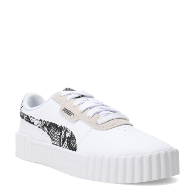 Championes de Mujer Puma Blanco - Negro - Gris