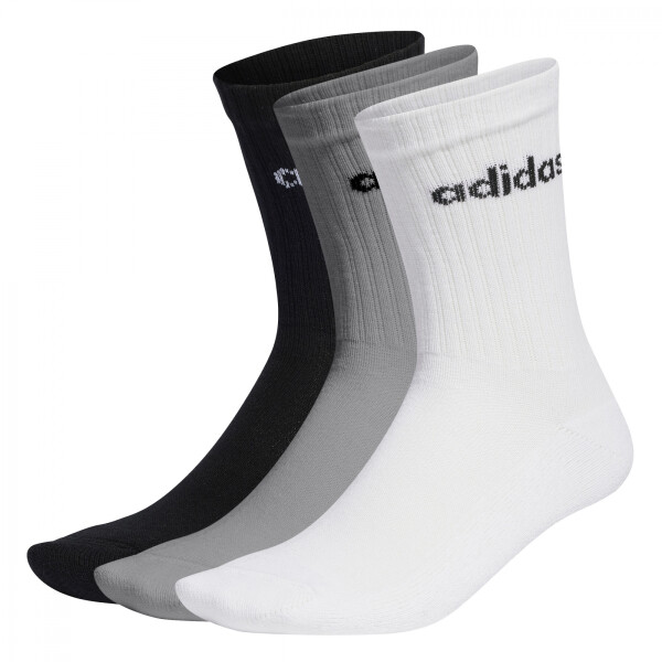 Medias Training ADIDAS C LIN CREW 3P de Unisex - IC1302 Gris Medio-blanco