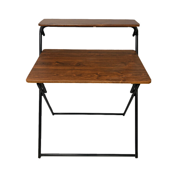 Escritorio plegable 1,00m Marrón rojizo