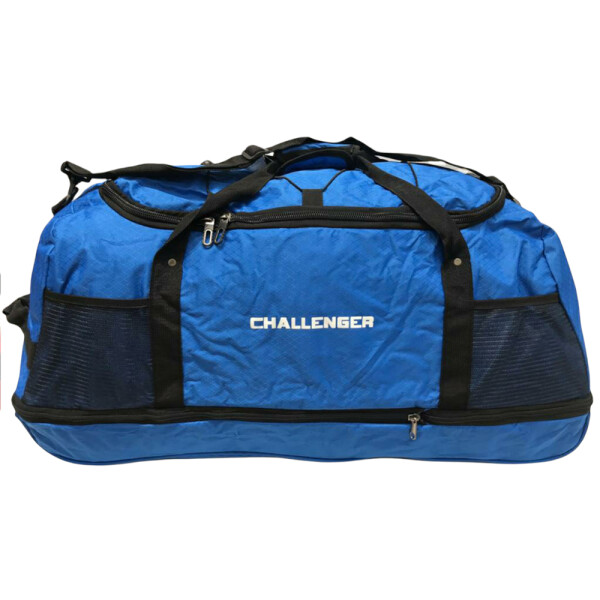 Bolsos Deportivos Con Ruedas Expandible Celeste