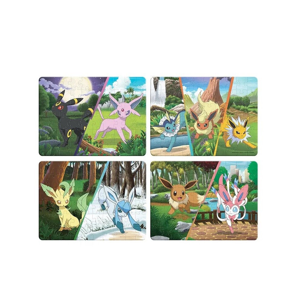 PUZZLE 60P 4 EN 1 EEVEE POKEMON JCA-4640F PUZZLE 60P 4 EN 1 EEVEE POKEMON JCA-4640F