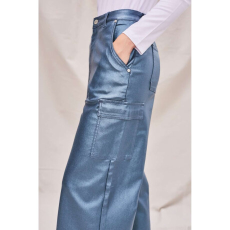 Metallic Cargo Verde Azulado