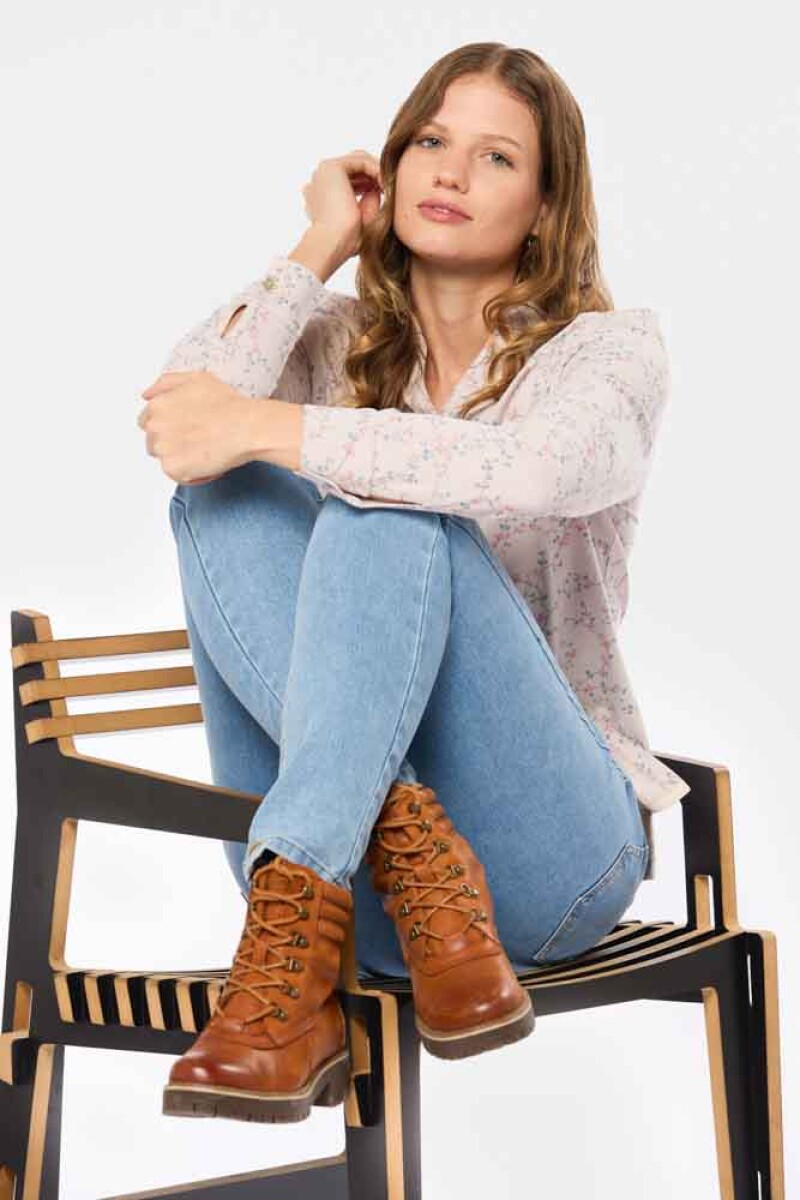 BOTA CUERO - Marron 