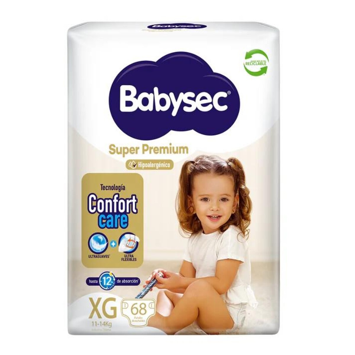 BABYSEC CUIDADO TOTAL XG X 68 