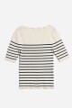 Sweater cuello bote CRUDO