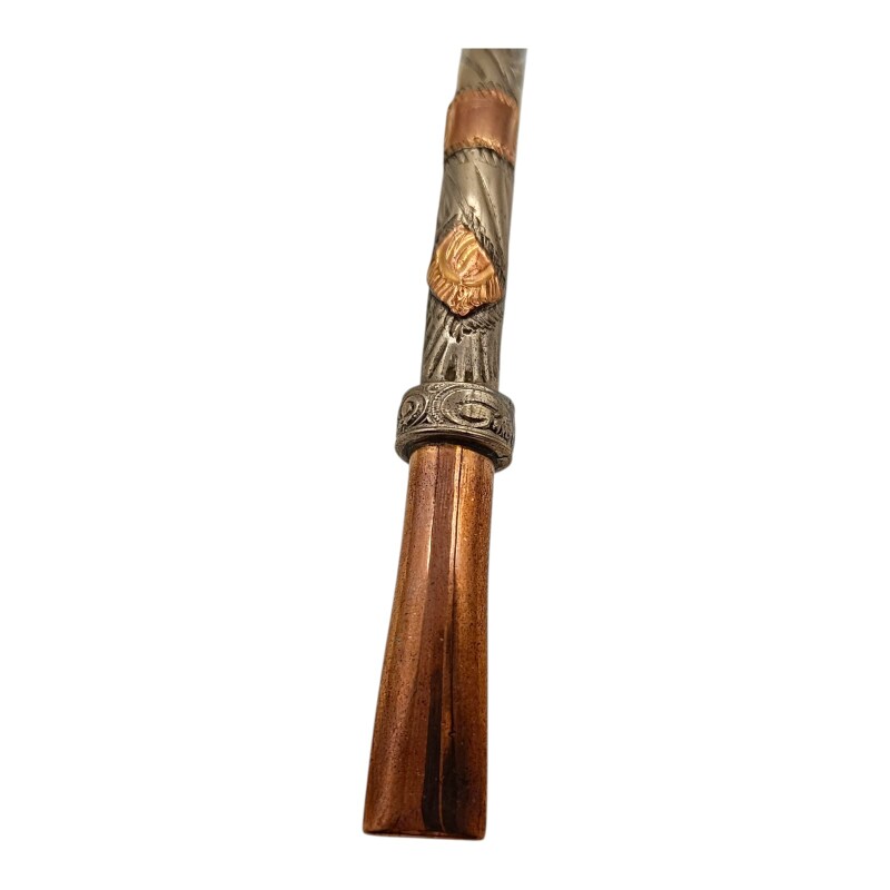 Bombilla criolla - PLATA Y ORO - 23 bmpo23po