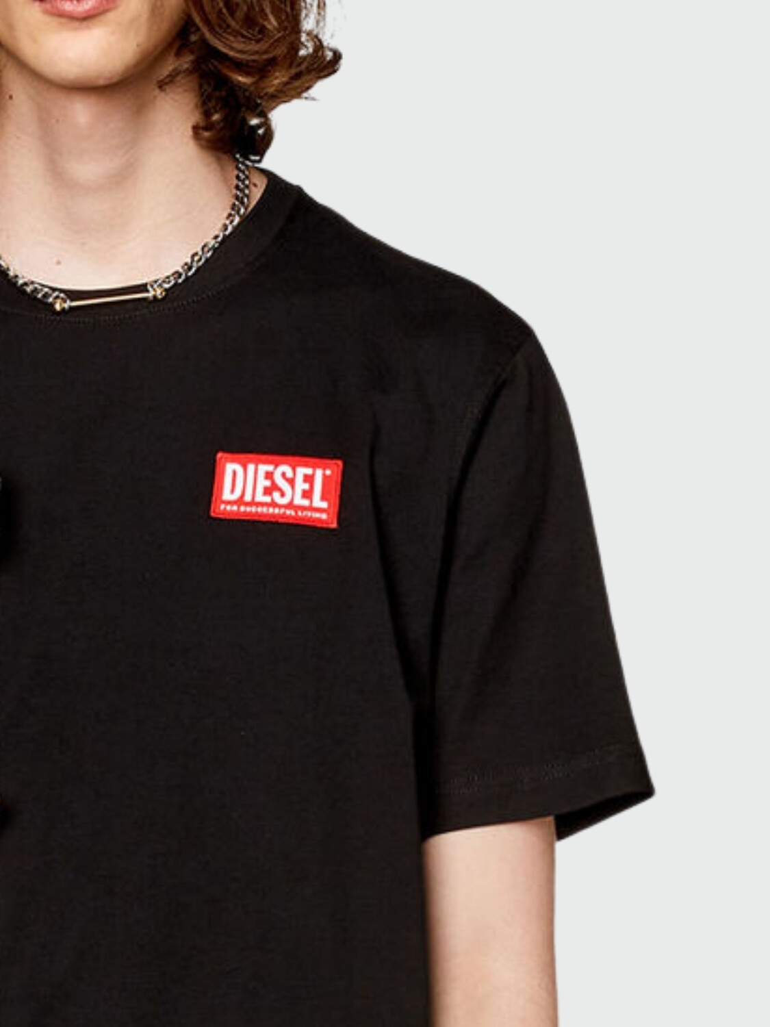 DIESEL - Remera T-Boxt-Lab Alta Automática