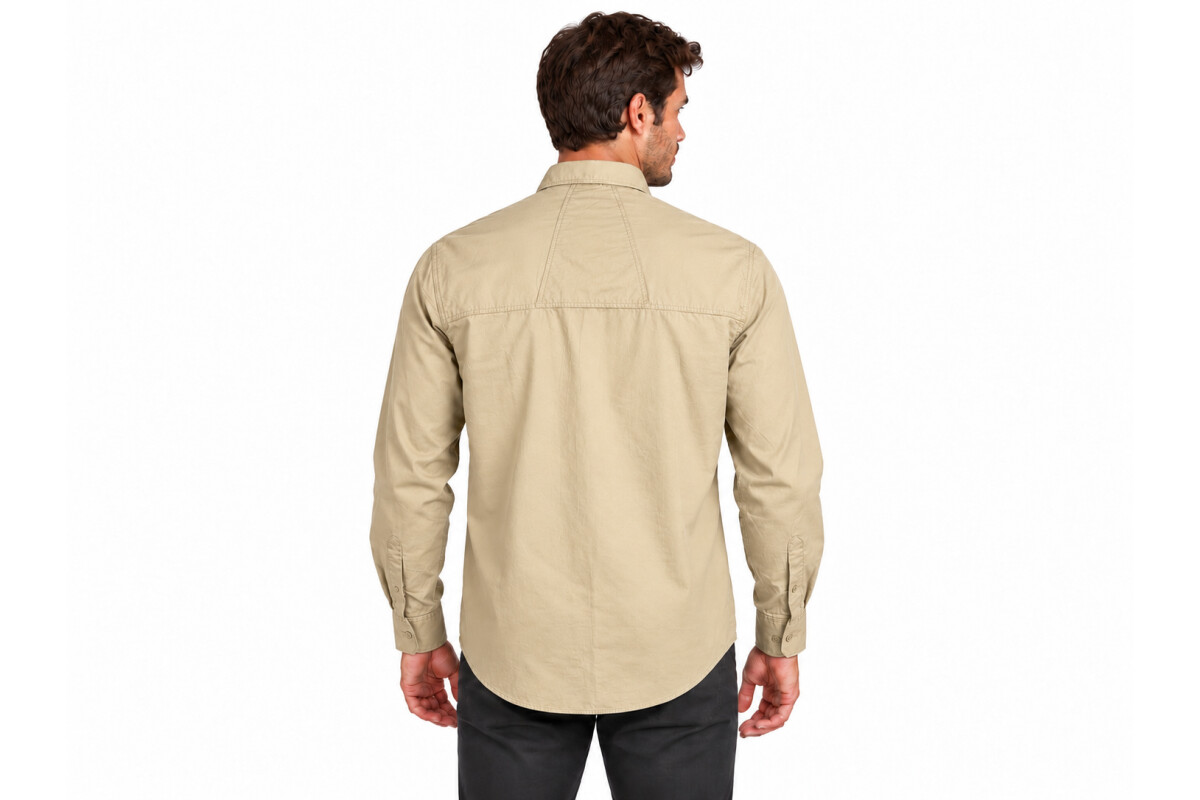 CAMISA HUNTER M LARGA UV+50 Beige