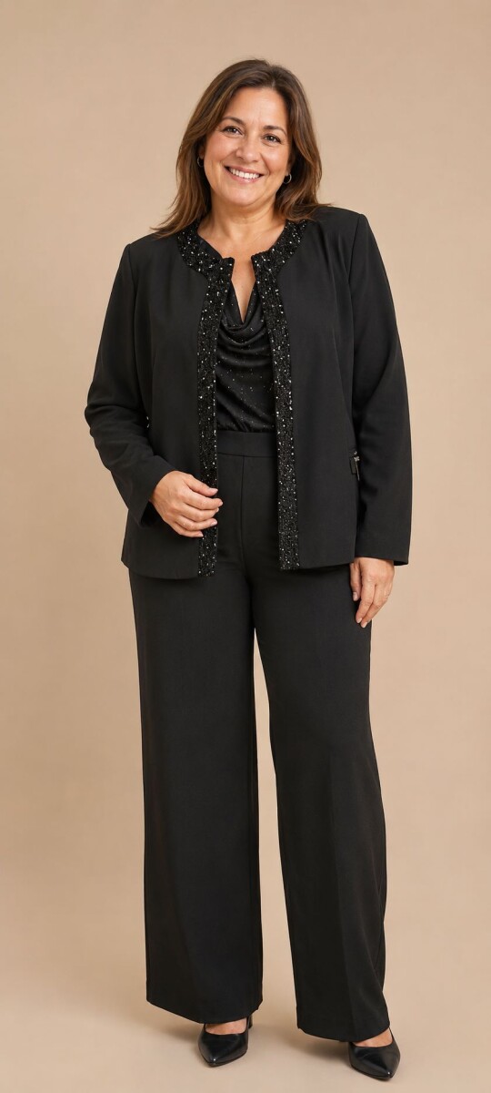 CHAQUETA PARTHENA - Negro 