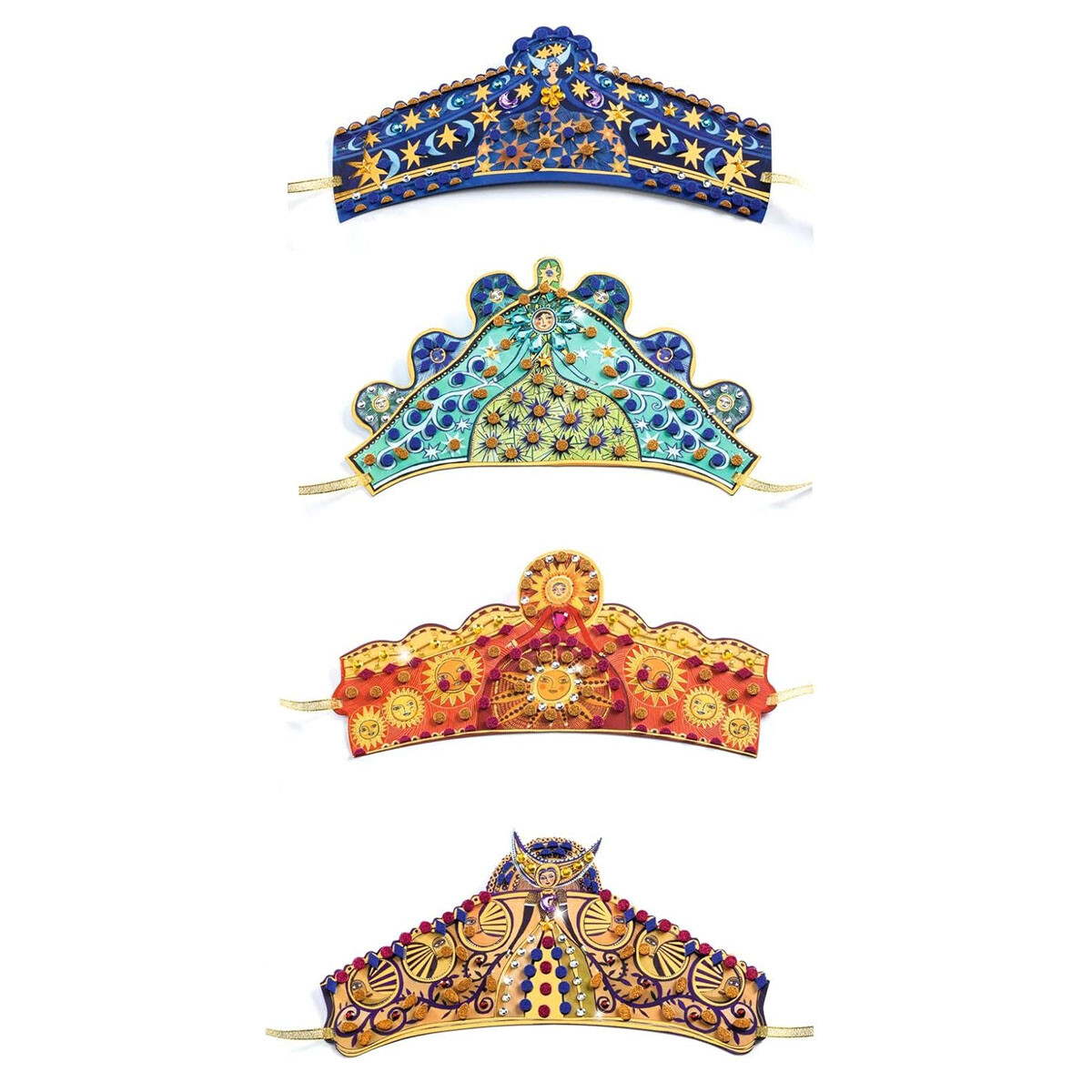 Coronas para decorar Echantresses Djeco 