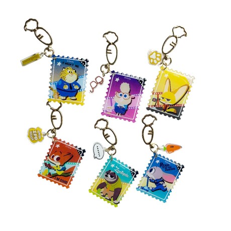 Llavero estampa Zootopia Flash