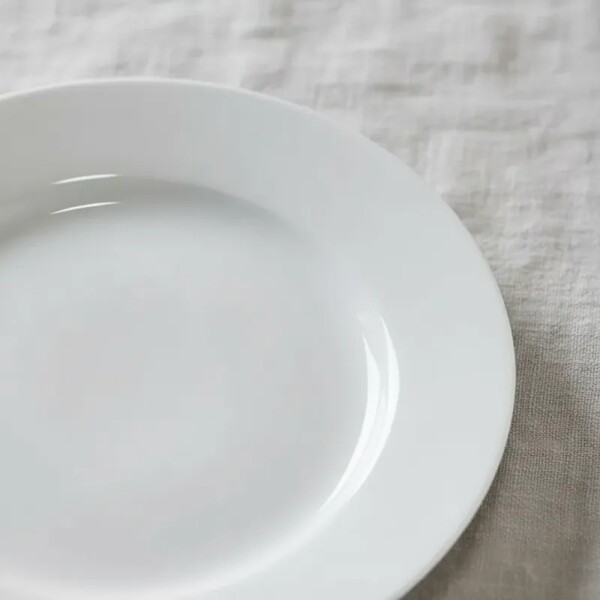 Plato de postre blanco - BG Plato de postre blanco - BG