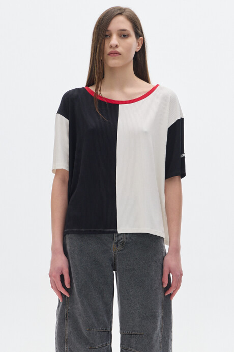 T-shirt Lulu CB Black/Cream