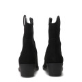 Botas de Mujer Miss Carol Aret Texana Negro