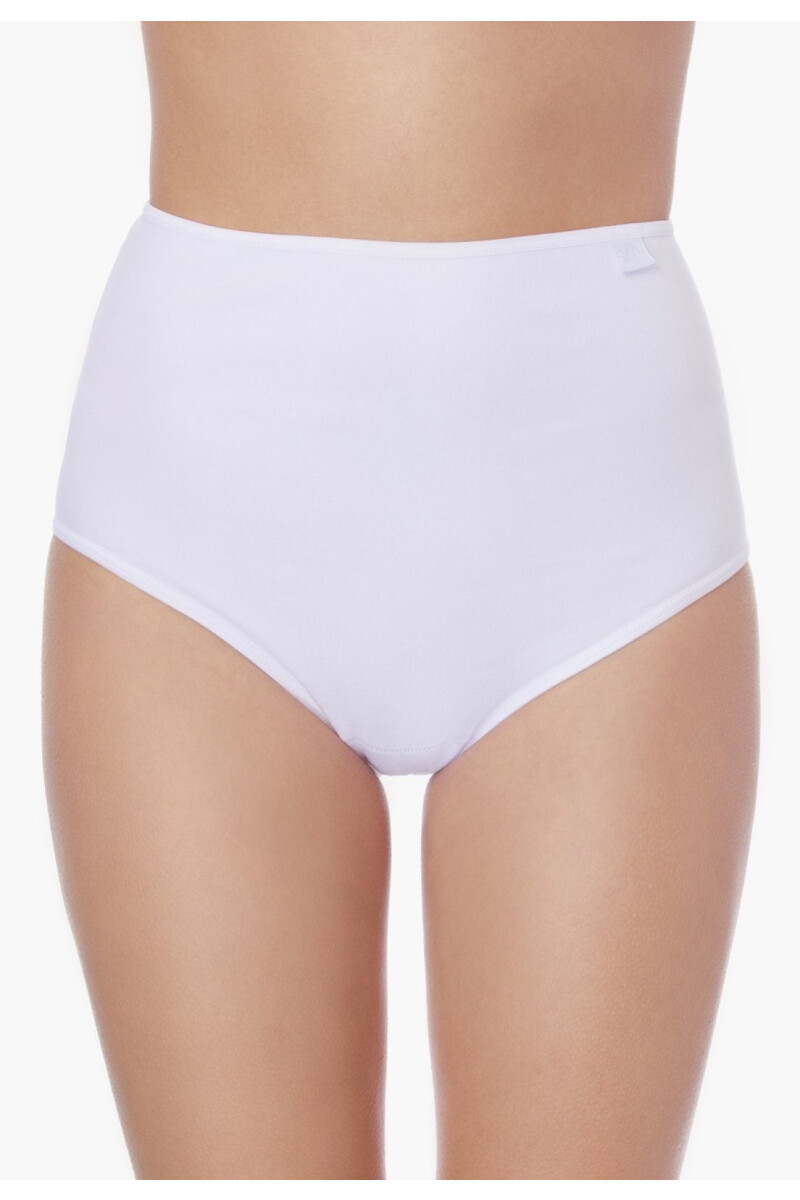 BOMBACHA CLASICA ALGODON TALLE ESPECIAL BLANCO