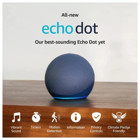AMAZON ECHO DOT 5TA GENERACION Asistente Virtual AMAZON Echo Dot Alexa (5Ta GEN) BT WiFi - Sea Blue