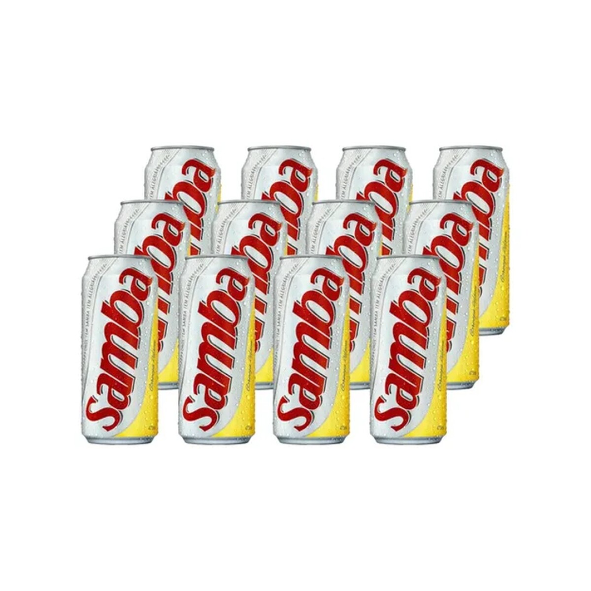 FUNDA CERVEZA SAMBA 473ML X12 