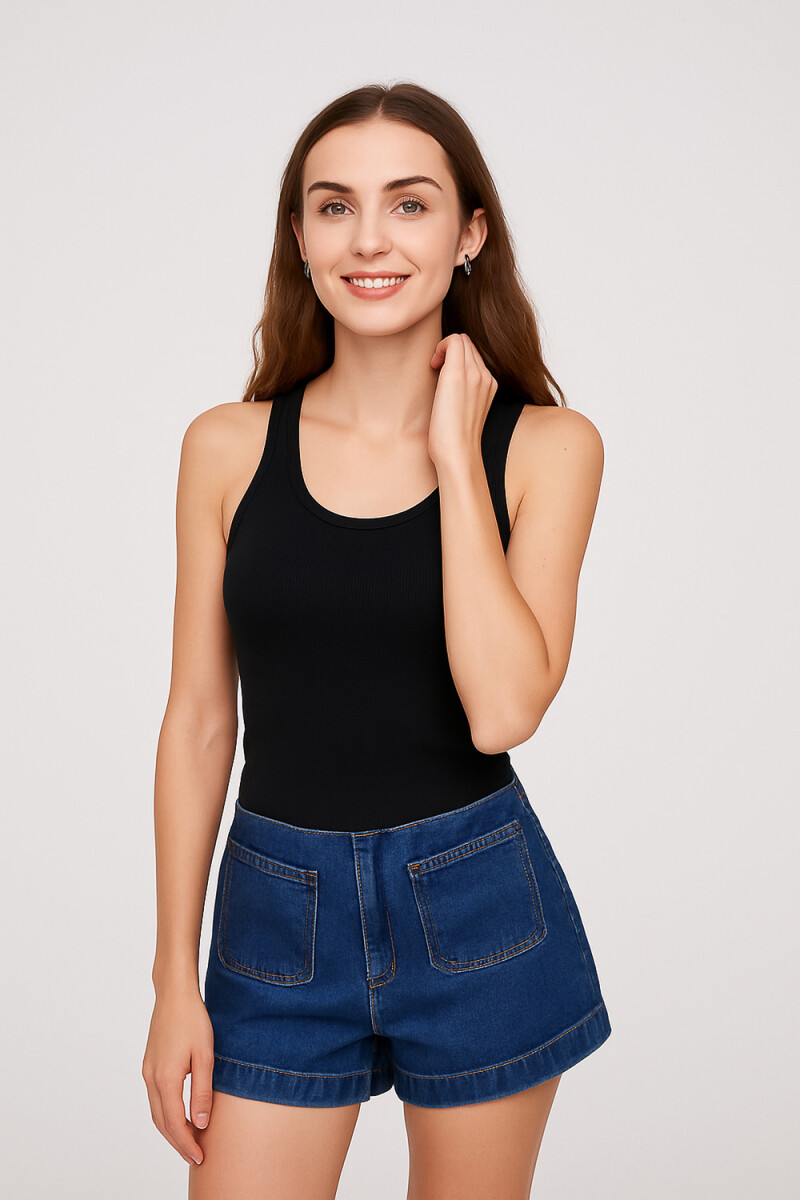 Musculosa Airina - Negro 