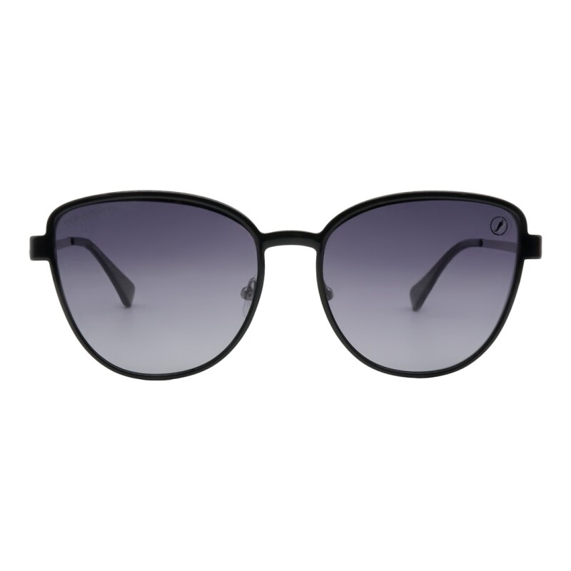 Armazón Chilli Beans São Gabriel más intercambiables de Sol Plateado - Negro