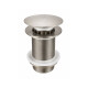 GRIFERIA VALVULA POPUP SOFT TOUCH BRUSHED NICKEL GRIS GRIS-BRUSHED NICKEL