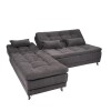 Sofa Cama Nice Con Chaise Gris Oscuro Sofa Cama Nice Con Chaise Gris Oscuro