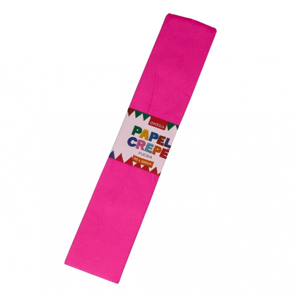 PAPEL CREPE 2MTS.X0.50 COLOR FUCSIA