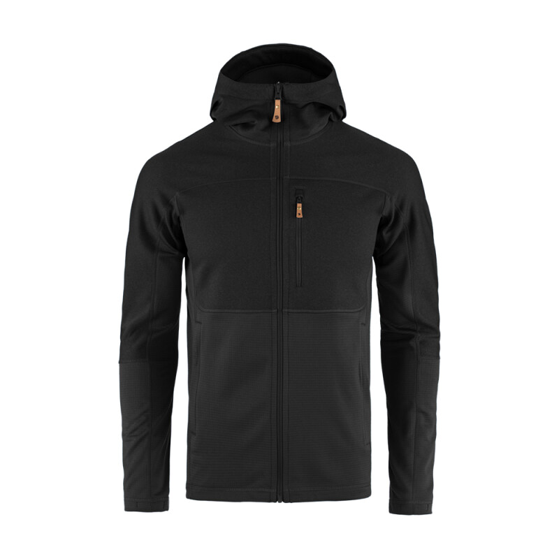 Casaca Fjallraven Abisko Trail Fleece Hombre Black