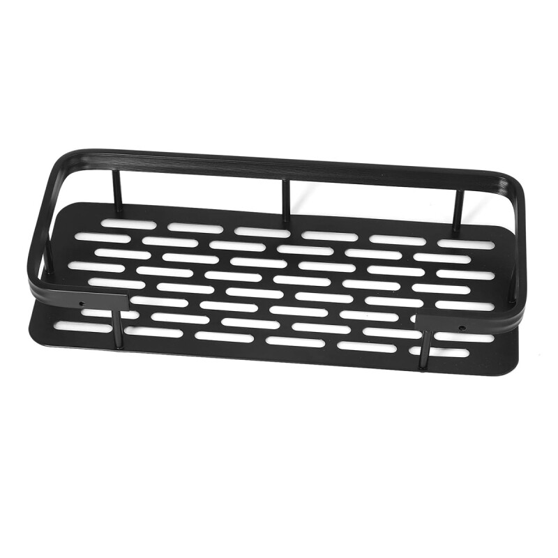 Estante organizador de metal NEGRO
